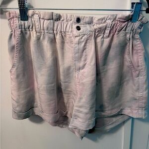Vintage Havana, size small shorts, pastel tie-dye